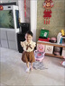 G.DUCKKIDS女童套裝夏季2025新款網(wǎng)紅中大童韓系洋氣時(shí)髦薄款短袖短褲兩件套 卡其色 140 曬單實(shí)拍圖