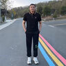 nasawassup官方正品牌奢侈男士高端冰絲短袖t恤2025夏季薄款中年商務(wù)polo衫 高檔黑色【現(xiàn)貨速達(dá)】 L 【建議120-140斤】 曬單實(shí)拍圖