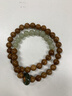 九華山原色庫(kù)克菩提手串文玩和田玉路路通佛珠手鏈七夕情人節(jié)禮物送女友 S638 庫(kù)克菩提青山黛手串-8mm 曬單實(shí)拍圖