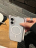 XYI適用蘋(píng)果16promax手機殼iphone16pro保護套超薄防摔16磁吸透明硅膠軟殼手機套 蘋(píng)果16【MagSafe磁吸】 【自帶拍照按鍵丨全透明抗發(fā)黃】 曬單實(shí)拍圖