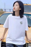 回力正肩短袖女t恤夏季2025新款爆款大碼女裝純棉寬松上衣情侶裝半袖 曬單實(shí)拍圖