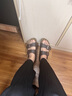 BIRKENSTOCK勃肯德國(guó)進(jìn)口男女款時(shí)尚舒適百搭軟木Milano系踝涼鞋 棕色-窄版0034703 38 曬單實(shí)拍圖