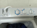 海爾（Haier）13.5公斤半自動洗衣機雙桶雙缸家用大容量賓館商用強勁水流洗洗脫水分離甩干下排水老式波輪洗衣機 13.5公斤|大容量雙桶+強勁動力+噴淋漂洗 曬單實拍圖