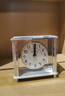 Hermle Clocks歐式輕奢金屬座鐘客廳桌面裝飾臺(tái)式時(shí)鐘家用赫姆勒鐘表HD-QT203 鋁制（QT205） 曬單實(shí)拍圖