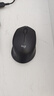 羅技（Logitech）M330 靜音鼠標 無線鼠標 辦公鼠標 右手鼠標 帶無線微型接收器 黑色 曬單實拍圖