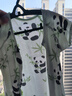 婧麒（JOYNCLEON）嬰兒連體衣新生兒衣服純棉夏季款7A嬰兒短袖寶寶夏裝薄款哈衣 綠色 90cm 【1-2歲，體重9.5-13kg】 曬單實(shí)拍圖