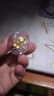 南洋珠寶金豆豆黃金1g足金AU999真金豆子投資小金豆七夕節(jié)送女友禮物 金豆1g（無證書，無瓶子） 曬單實(shí)拍圖