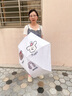 范爺家五折迷你遮陽傘小巧便捷晴雨傘黑膠少女卡通學(xué)生防曬紫外線太陽傘 曬單實(shí)拍圖