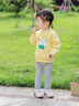巴拉巴拉童裝兒童打底褲女寶寶長褲褲子2025秋季新款褲子彈力舒適百搭可愛 淺花灰00205 90 曬單實拍圖