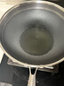 康巴赫炒鍋炒菜鍋316L不銹鋼不粘鍋少油煙32cm雙面花紋旗艦款 曬單實拍圖
