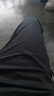 羅蒙（ROMON）休閑褲男夏季新款九分褲男士修身直筒薄款褲子男生寬松 黑色九分褲 31 /建議120-130斤 曬單實拍圖