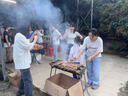木屋燒烤 食材新鮮魷魚鮮活魷魚片10串戶外露營半成品自助燒烤食品 曬單實(shí)拍圖