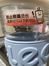物生物（RELEA）玻璃杯大容量水杯女高顏值咖啡杯防燙泡茶杯子茶水分離杯生日禮物 曬單實(shí)拍圖