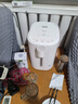 美的（Midea）電熱水瓶燒水壺保溫一體機(jī) 玻璃內(nèi)膽無異味 智能恒溫 精準(zhǔn)調(diào)溫控溫 沖奶神器 5L大容量50E-10G 曬單實(shí)拍圖