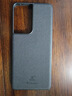 ESCASE 適用三星s21ultra手機(jī)殼galaxy S21ulta保護(hù)套 個(gè)性創(chuàng)意全包邊防摔貼皮背殼 ES-19深邃黑 曬單實(shí)拍圖