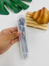 WCZ德國不銹鋼316勺子家用嬰幼兒童喂吃飯小湯匙寶寶輔食專(zhuān)用調 升級加厚316鋼-熊款小號加盒子 曬單實(shí)拍圖