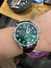 天梭（TISSOT）【官方授權(quán)店】瑞士1853手表 新款速馳系列計時運動防水石英男表 新綠盤皮帶T116.617.16.092.00 曬單實拍圖