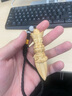 【默研】黃楊木手把件男士隨身把玩件實木雕刻工藝品文玩手玩件金剛降魔杵 大葉降魔杵帶普通手繩 收藏加購帶配件 曬單實拍圖