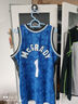 MITCHELL & NESSNBA官方 火箭猛龍魔術(shù)麥迪復(fù)古正版球衣SW球迷版球服運(yùn)動(dòng)背心籃球 麥迪00-01賽季魔術(shù)隊(duì)-藍(lán)色 均碼 L 曬單實(shí)拍圖