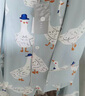 嫚熙（EMXEE）孕婦睡衣產(chǎn)后哺乳春秋季款月子服棉質(zhì)家居服套裝 嫚熙大鵝-兩件套（不帶哺乳口） M【適合90-115斤】 曬單實(shí)拍圖