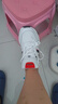 阿迪達(dá)斯（adidas）官方艦店男鞋 新款運(yùn)動(dòng)鞋復(fù)古老爹鞋透氣休閑鞋耐磨舒適跑步鞋 2655-皮面-商場同款 42 曬單實(shí)拍圖