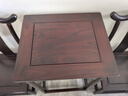 萬(wàn)錦福紅木家具印尼黑酸枝（學(xué)名：闊葉黃檀）客廳邊幾小茶幾中式角桌家用仿古小方桌 茶幾48*40*72cm 曬單實(shí)拍圖