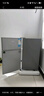 奧克斯小冰箱家用小型迷你冷藏冷凍兩用出租房宿舍用節(jié)能省電寢室辦公室電冰箱 【熱賣款 升級凈化去味】22A126DW銀 曬單實(shí)拍圖