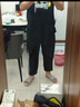 森馬休閑褲男夏季時(shí)尚撞色拼接潮流長褲松緊腰運(yùn)動(dòng)風(fēng)107424127107 曬單實(shí)拍圖