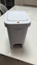佳幫手腳踏垃圾桶10.4L家用腳踩+手按雙開蓋廚房衛(wèi)生間廁所客廳臥室?guī)w 曬單實(shí)拍圖