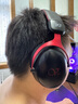iKF V11 Pro7.1四模無線游戲耳機(jī)頭戴式7.1環(huán)繞音效藍(lán)牙有線電競(jìng)專用三角洲FPS無畏契約辨位 黑紅色 曬單實(shí)拍圖