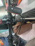 自行車夜騎燈電喇叭前燈充電單車燈山地車電動(dòng)車手機(jī)架導(dǎo)航支架 三頭燈紅色4000毫安送充電尾燈 曬單實(shí)拍圖