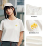安踏冷萃T丨抗菌短袖t恤女款夏季優(yōu)可絲透氣正肩半袖休閑運動上衣 曬單實拍圖