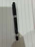 畢加索（pimio）鋼筆簽字筆商務(wù)高端開(kāi)學(xué)季教師節情人節禮物男禮品伴手禮成人辦公墨水筆羅馬情緣系列917純黑銀夾 曬單實(shí)拍圖