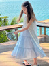巴拉巴拉女童裙子兒童連衣裙2025夏條紋襯衫裙子208225111047 曬單實(shí)拍圖
