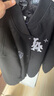 NEW ERA x SMFK x MLB 聯(lián)名復(fù)古運(yùn)動(dòng)夾克刺繡情侶潮流外套男女同款 13429790-黑色 XL 曬單實(shí)拍圖
