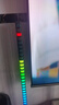RGB拾音氛圍燈車內(nèi)桌面音頻譜汽車載LED氣氛燈音樂聲控節(jié)奏感應(yīng)燈 D23-落地大拾音燈1.2米（黑色） 插電 曬單實拍圖