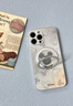 迪士尼（Disney）適用蘋(píng)果情侶手機(jī)殼磁吸帶支架指環(huán)扣保護(hù)殼無(wú)線(xiàn)充電防摔外殼簡(jiǎn)約超薄配件女款鏡頭全包保護(hù)套 銀色支架【支點(diǎn)星河銀】左邊米奇-ZBL272Y iPhone16 曬單實(shí)拍圖