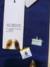 暇步士（Hush Puppies）【云輕棉】童裝男女童2025秋季新款柔軟舒適時尚活力色彩圓領衫 深寶藍 170 cm 曬單實拍圖
