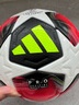 adidas歐冠比賽用足球阿迪達斯官方JH1295 白/亮紅/亮檸檬黃/金屬銀 5號球 曬單實拍圖