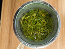 盧正浩綠茶龍井茶 2025新茶上市綠茶茶葉濃香耐泡味醇碎茶香片 紙包250g 曬單實(shí)拍圖