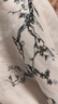 德瑪納【清揚婉兮】夏國風(fēng)新中式V領(lǐng)仿絲棉印花旗袍裙花苞袖收腰連衣裙 曬單實拍圖