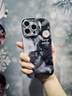 鹿途者 DEERWALK暈染立體山茶花適用蘋果16promax手機殼鏡頭支架iPhone15pro復(fù)古水墨畫14plus小眾高級感13保護套 閃粉鏡頭支架 黑色暈染立體山茶花+手環(huán)鏈 iPhone 1 曬單實拍圖