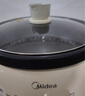 美的（Midea）電火鍋 IH飛快沸騰火鍋專(zhuān)用鍋分體可拆洗家用電磁加熱多功能鍋4.5L電煮鍋3分鐘速熱HGE22BY06 曬單實(shí)拍圖