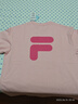 FILA FUSION斐樂潮牌女裝情侶款針織短袖衫2025春新款涼感防曬寬松T恤 青春粉-PK L （175/96A/L） 曬單實拍圖