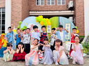 G.DUCKKIDS小黃鴨哪吒衣服兒童哪吒服飾男女童表演服cos套裝中小學生演出服 馬甲打底褲子+腰帶 120 建議5~6歲【110-120cm】 曬單實拍圖