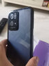 【定制款丨無需貼膜】可晴 OPPO Reno7Pro手機殼Reno7保護套全包防摔透明金屬邊框手機套 Reno7Pro【星夜黑】全包防護丨無需貼膜 曬單實拍圖