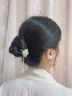 傾愛銀發(fā)簪女流蘇發(fā)釵步搖簪子漢服風盤發(fā)發(fā)飾情人節(jié)七夕禮物送女友 曬單實拍圖