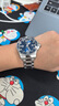 浪琴（LONGINES）彭于晏推薦 瑞士手表 康卡斯?jié)撍盗?機(jī)械鋼帶男表L37824966 曬單實(shí)拍圖