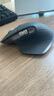 羅技（Logitech）大師系列 MX Master 3S 無線藍(lán)牙鼠標(biāo) 人體工學(xué) 辦公 靜音鼠標(biāo) 高端 石墨黑 帶無線接收器 曬單實(shí)拍圖