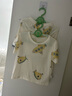 呈堡新生兒衣服嬰兒莫代爾連體衣夏季嬰兒服外出服寶寶包屁衣透氣柔軟 奶茶杏 80cm 曬單實(shí)拍圖